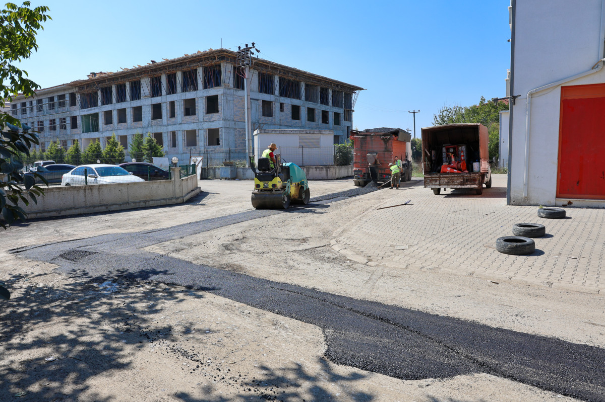 Altyapı çalışmaları tamamlanan noktalar sürücüler için güvenli hale getirildi