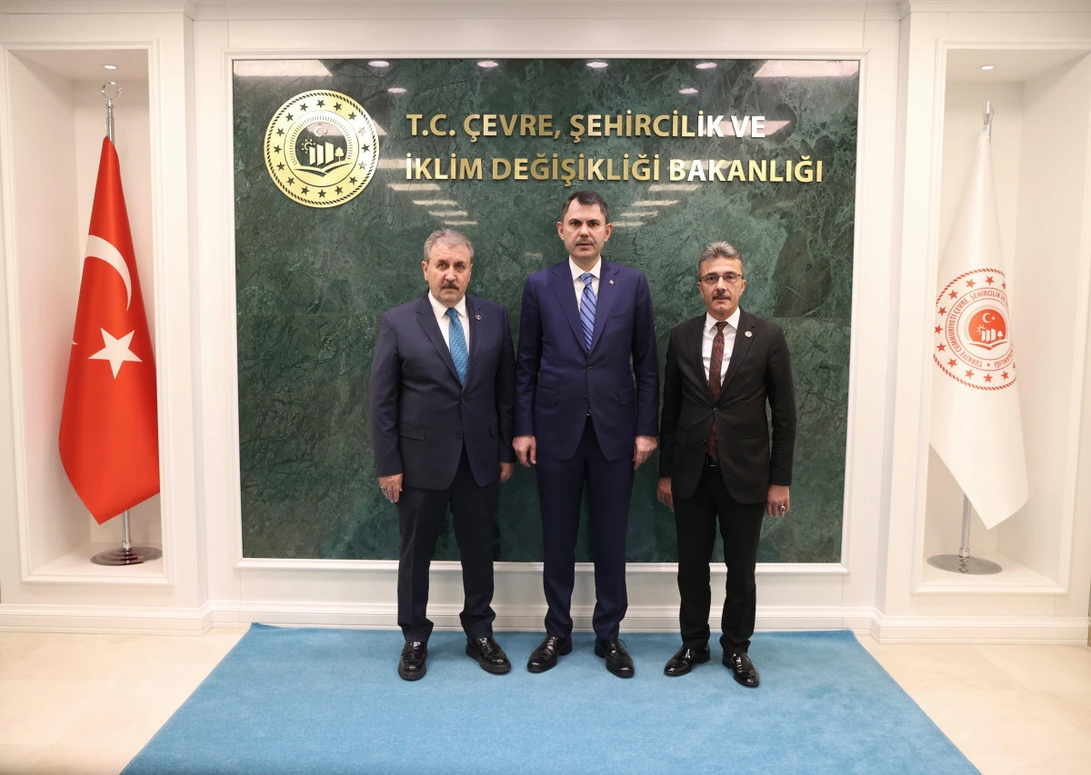 Başkan Şenol Dinç Bakan Murat Kurum’u ziyaret etti