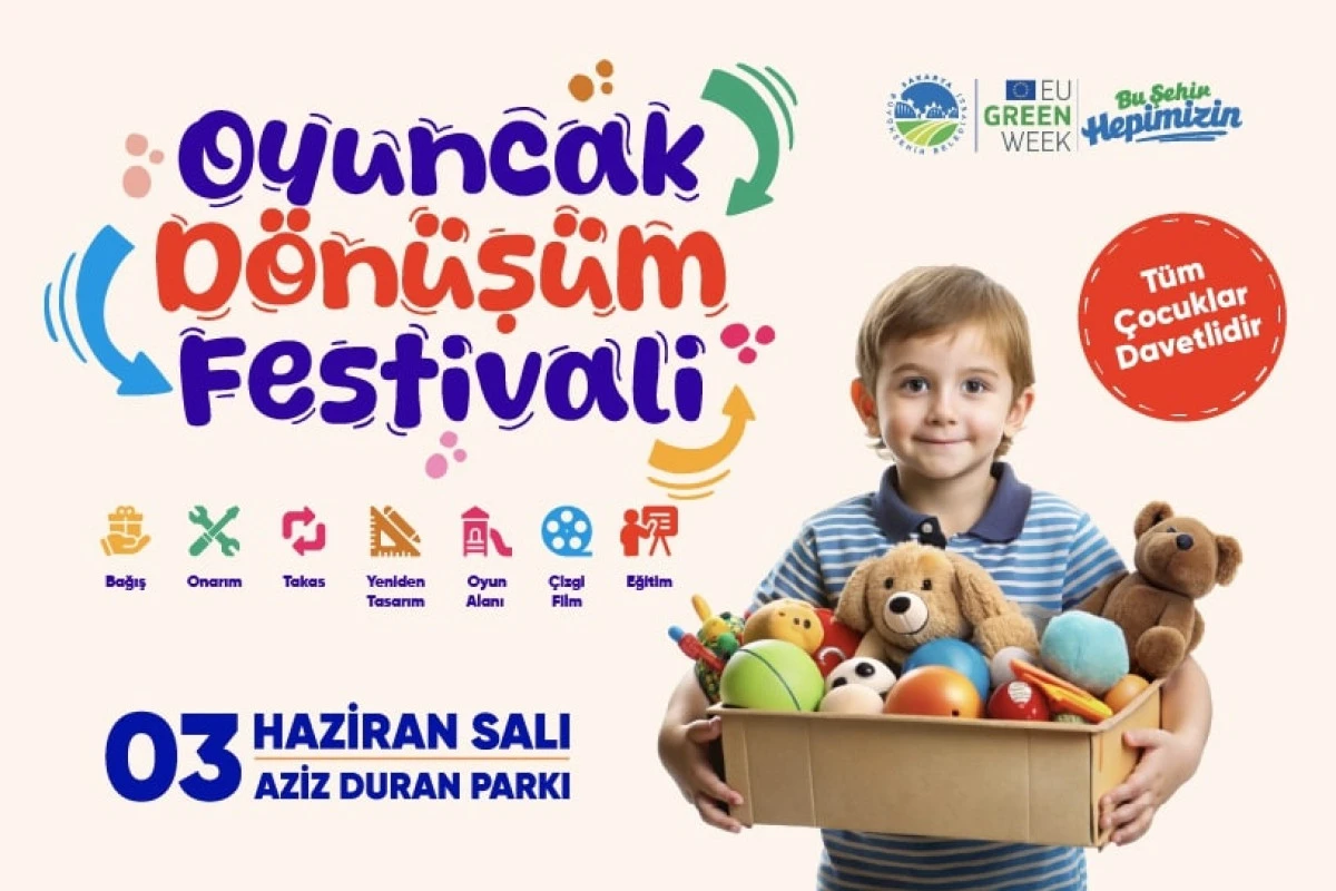 Bu festival Sakarya’da çocuklar için ilk olacak: 
