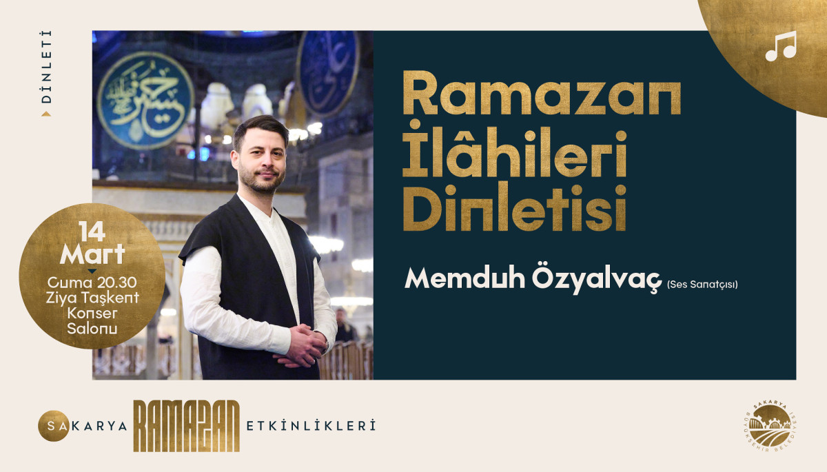 Büyükşehir Ramazan atmosferini ilahi gecesiyle yaşatacak