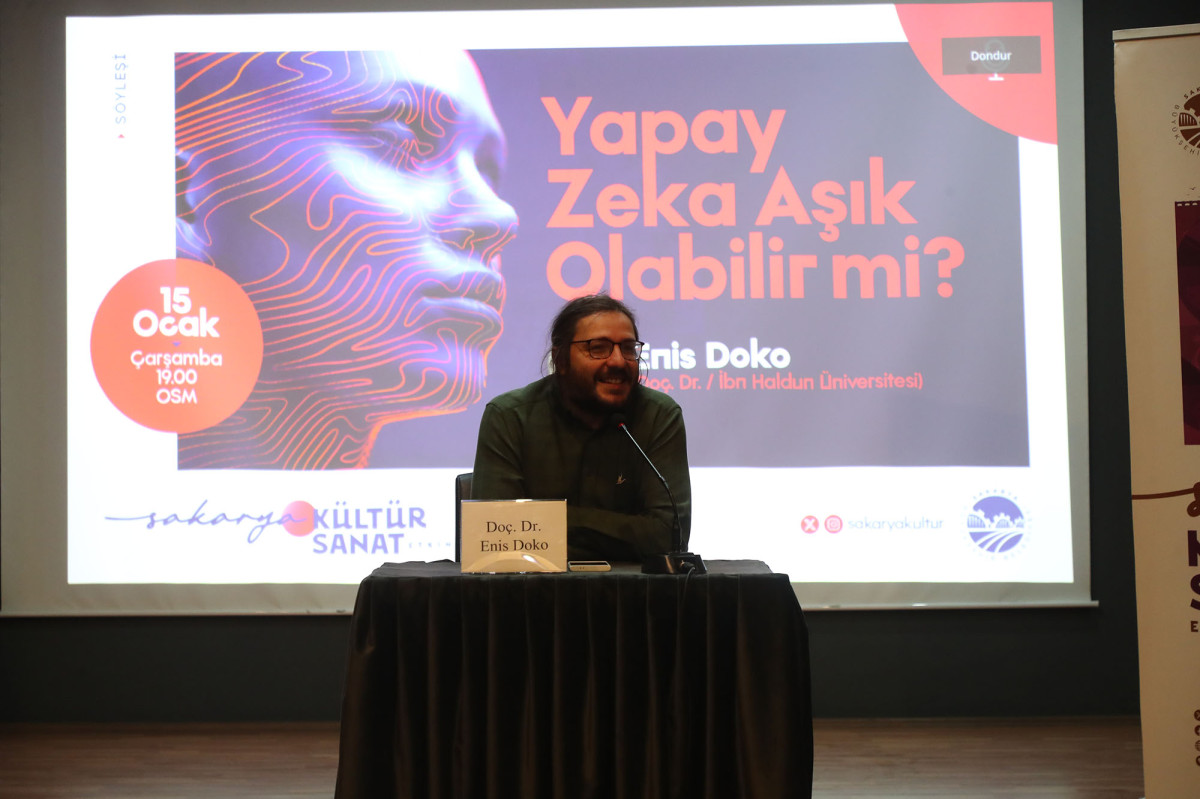 Enis Doko ‘Yapay Zekâ âşık olabilir mi?’ sorusuna OSM’de cevap verdi: “Âşık olamaz ama…”