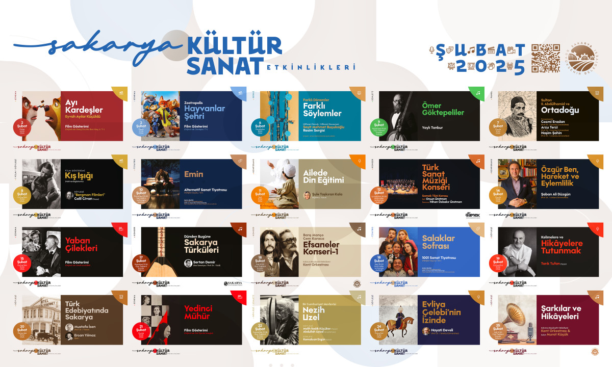 Kültür sanat dostları için harika bir şubat takvimi başlıyor