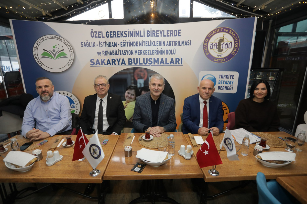 Özel Gereksinimli Bireyler ve Rehabilitasyon Merkezleri Toplantısı SATSO 15. Meslek Komitesi Öncülüğünde Gerçekleşti