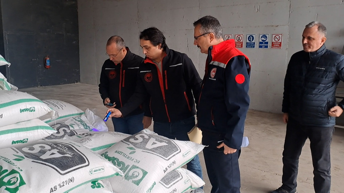 Sakarya’da gübre dağıtım firmaları denetleniyor