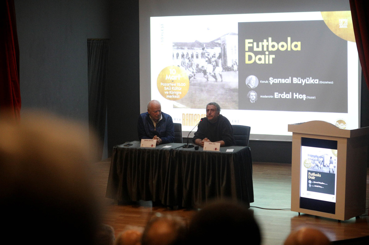 Şansal Büyüka ve Erdal Hoş’la Futbola Dair söyleşisi 