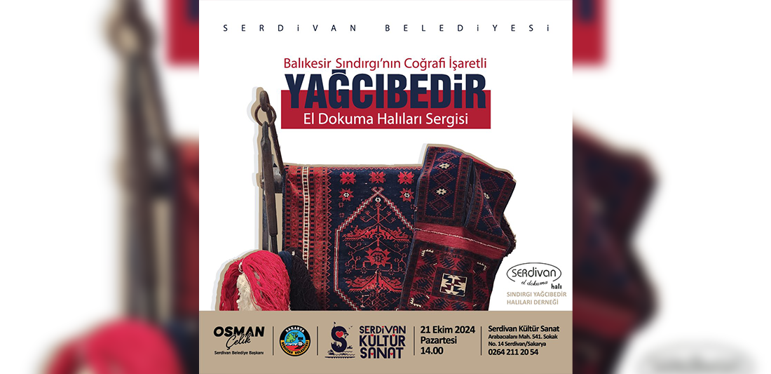 Serdivan’da el dokuma halıları sergisi